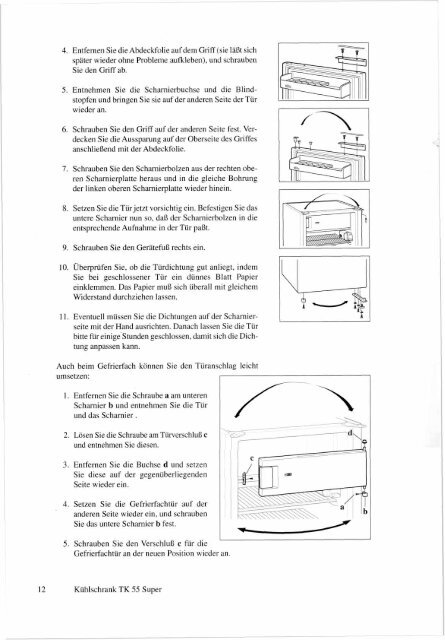 KitchenAid 407 675 - Refrigerator - 407 675 - Refrigerator DE (853915822010) Istruzioni per l'Uso