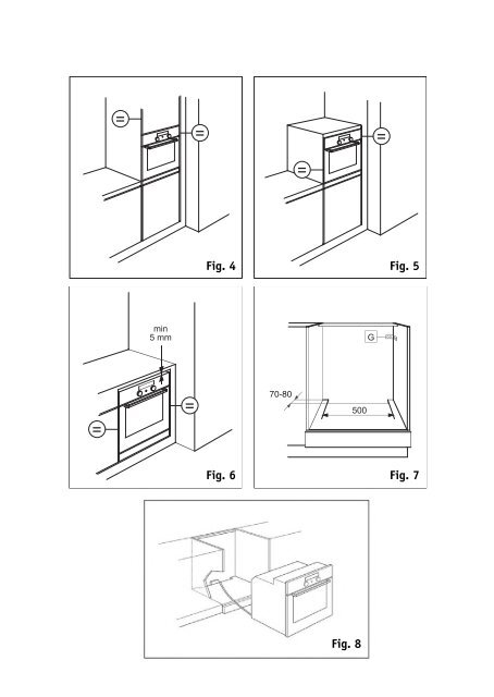 KitchenAid G2P 60C/01 SR/SS - Oven - G2P 60C/01 SR/SS - Oven DE (854188415010) Installazione