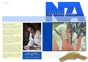 Parent's Guide to Better Judo