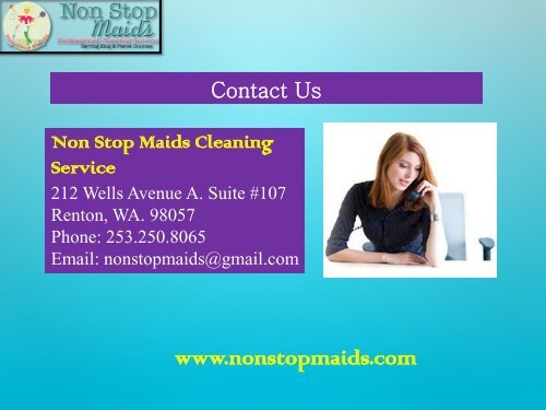 Deep House Cleaning Renton WA| Non-Stop Maids