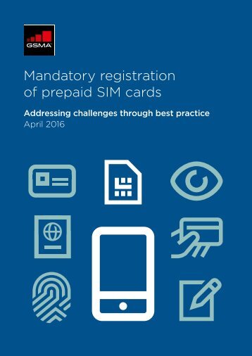 Mandatory registration of prepaid SIM cards