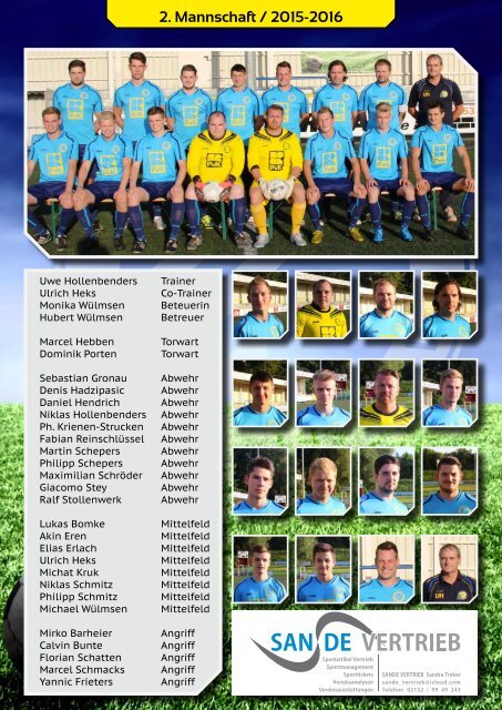 Sport Club Aktuell - Ausgabe 28 - 22.05.2016 - FSV Duisburg