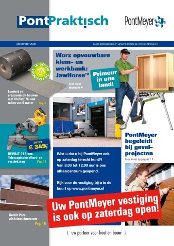 en werkbank - Pontmeyer