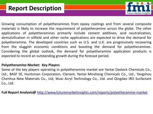 Global Polyetheramine Market