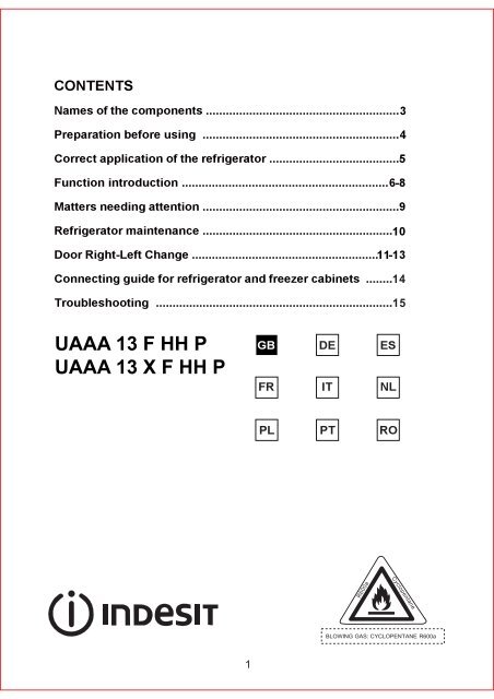 KitchenAid UAAA 13 F HH P - Freezer - UAAA 13 F HH P - Freezer DE (F084991) Istruzioni per l'Uso
