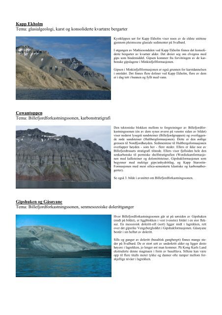 billefjorden - NP-Geonet - Norsk Polarinstitutt