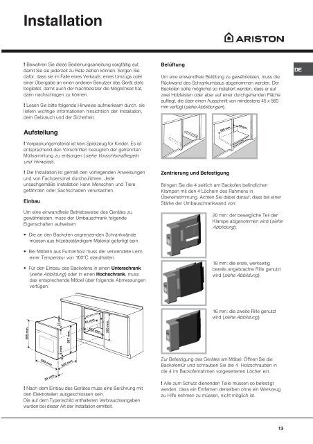 KitchenAid F 60.1 IX - Oven - F 60.1 IX - Oven AR (F033093) Istruzioni per l'Uso