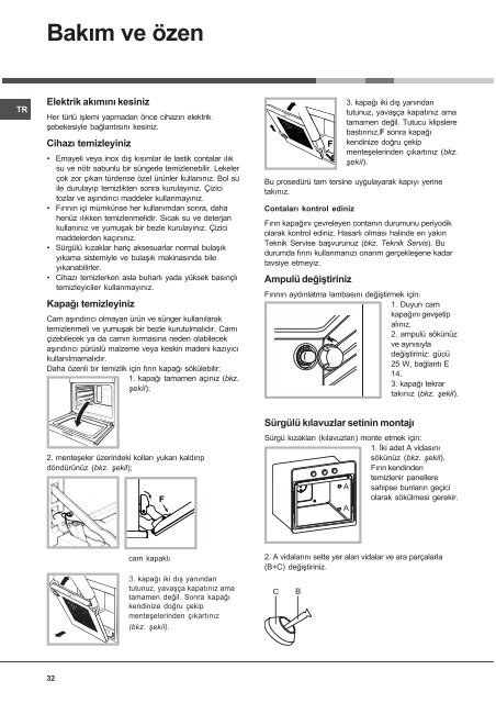 KitchenAid F 60.1 IX - Oven - F 60.1 IX - Oven AR (F033093) Istruzioni per l'Uso