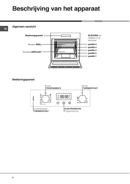 KitchenAid F 83.1 IX /HA - Oven - F 83.1 IX /HA - Oven NL (F058889) Istruzioni per l'Uso