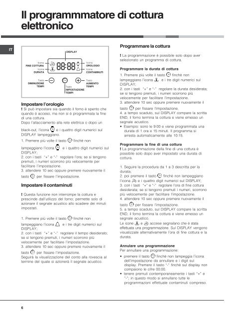 KitchenAid F 83.1 IX /HA - Oven - F 83.1 IX /HA - Oven IT (F058889) Istruzioni per l'Uso