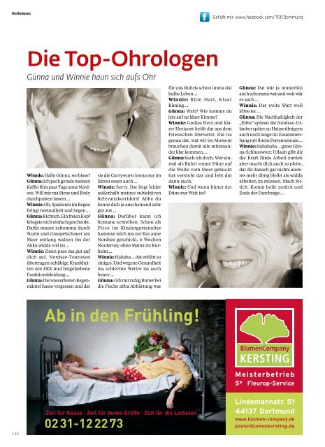 2016-01: TOP Magazin Dortmund | FRÜHJAHR