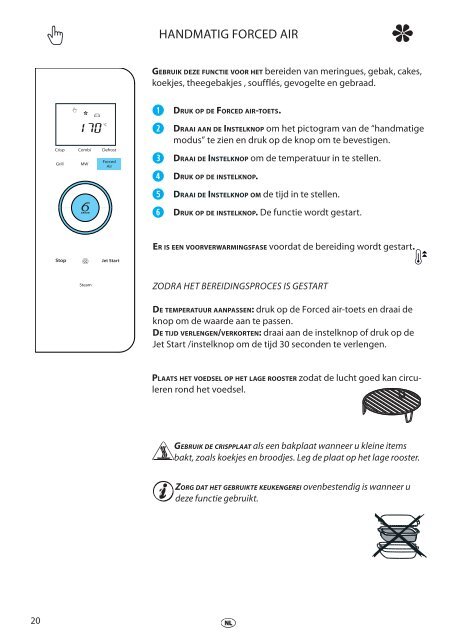 KitchenAid JQ 280 SL - Microwave - JQ 280 SL - Microwave NL (858728099890) Istruzioni per l'Uso