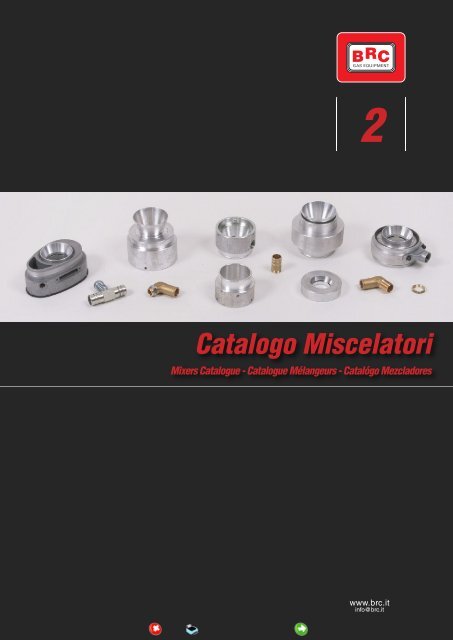 Catalogo Miscelatori - BRC Gas Equipment