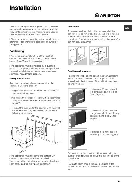 KitchenAid F 522.2 IX - Oven - F 522.2 IX - Oven EN (F034002) Istruzioni per l'Uso