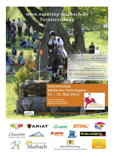 16. August 2012 - Eventing Marbach