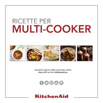 KitchenAid Multi-Cooker + mescolatore KITCHENAID 5KCM4244 - Ricettario - Italiano