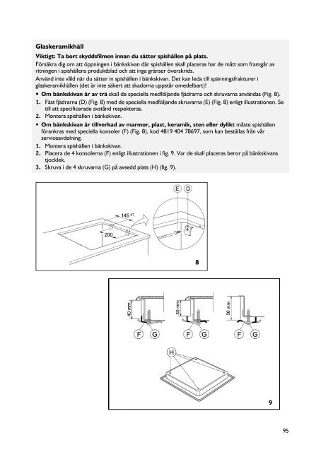 KitchenAid 700 947 26 - Oven - 700 947 26 - Oven SV (857917901500) Istruzioni per l'Uso