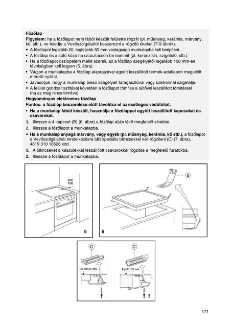 KitchenAid 700 947 26 - Oven - 700 947 26 - Oven HU (857917901500) Istruzioni per l'Uso