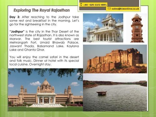 Exploring The Royal Rajasthan - HolidayKeys.co.uk