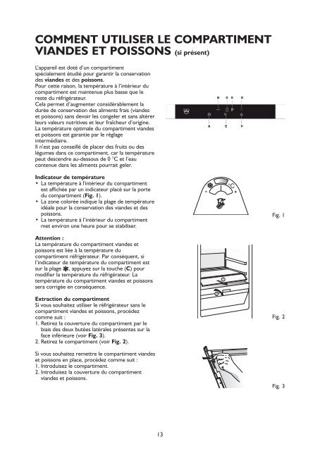 KitchenAid 5100800015 - Refrigerator - 5100800015 - Refrigerator FR (855164816020) Istruzioni per l'Uso