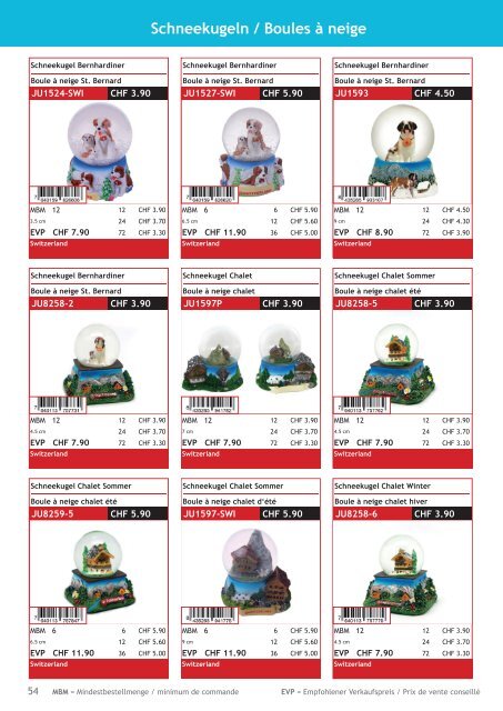 Katalog Souvenir & Geschenkartikel 2016 - 2017