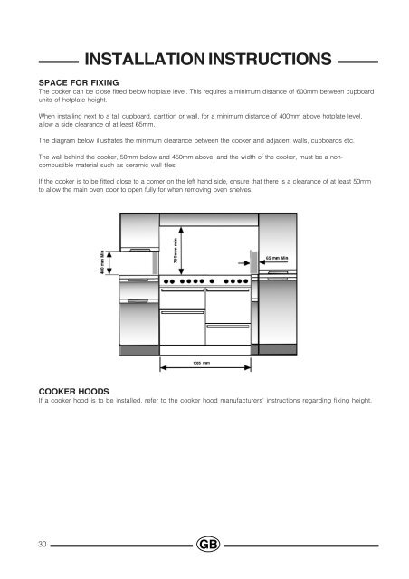 KitchenAid 10450GF - Cooker - 10450GF - Cooker EN (F064457) Istruzioni per l'Uso