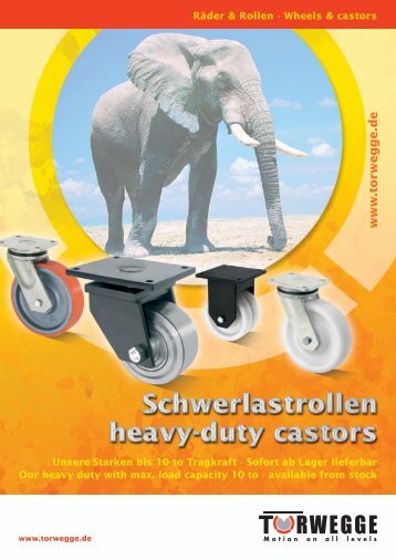 Polyamide castors - Torwegge-group.com