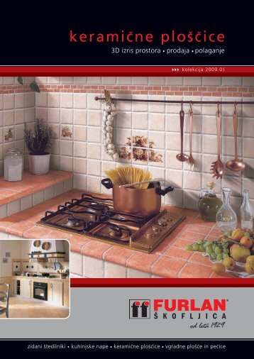 Katalog keramičnih ploščic PDF dokument - Furlan štedilniki