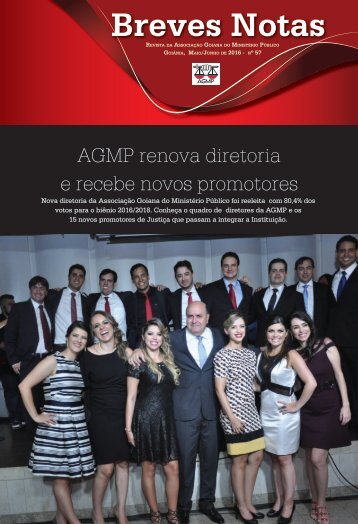 AGMP renova diretoria e recebe novos promotores