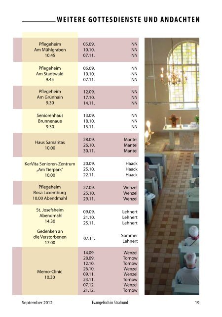 EVANGELISCH STRALSUND - St.Nikolai zu Stralsund