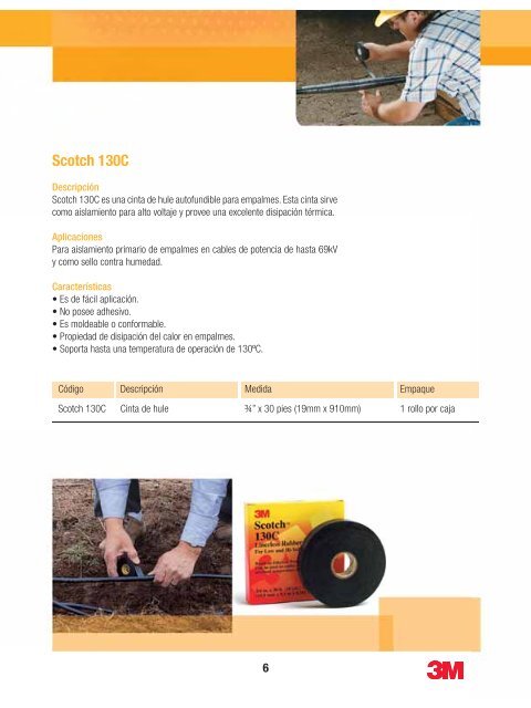 Catalogo 3M Productos Electricos