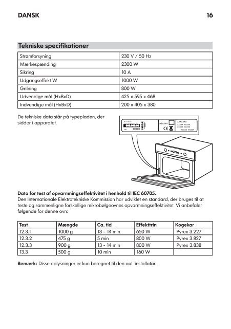 KitchenAid 30153058 - Microwave - 30153058 - Microwave NO (858777301270) Istruzioni per l'Uso