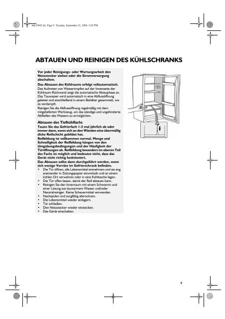 KitchenAid 500 653 72 - Refrigerator - 500 653 72 - Refrigerator DE (853967516000) Istruzioni per l'Uso