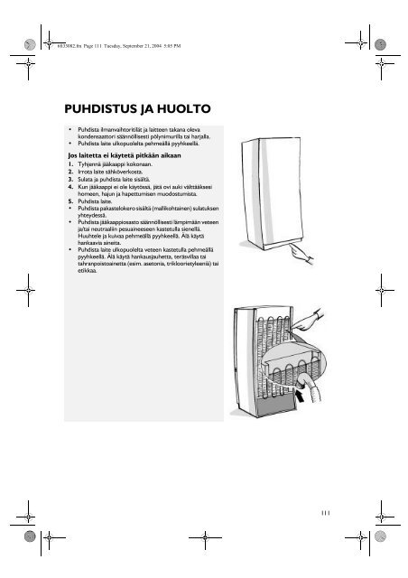 KitchenAid 500 653 72 - Refrigerator - 500 653 72 - Refrigerator FI (853967516000) Istruzioni per l'Uso