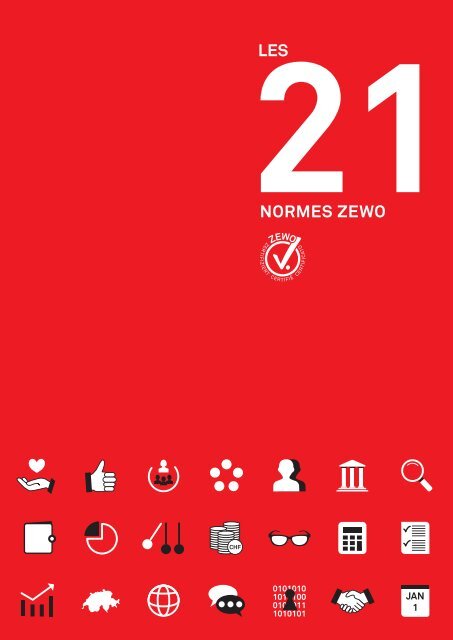 Les 21 normes Zewo