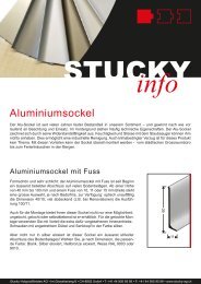 info - Stucky Holzprofilleisten AG