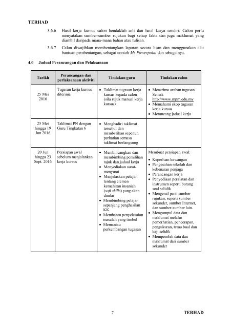 Manual Kerja Kursus Pengajian Perniagaan Kertas 4 (946/4) STPM 2016