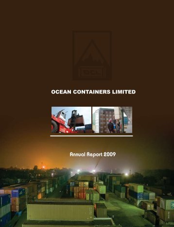 Annual Report 2009 - Ocean Containers Limited