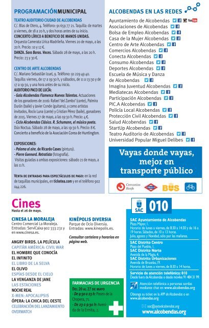 Semana del Mayor en Alcobendas