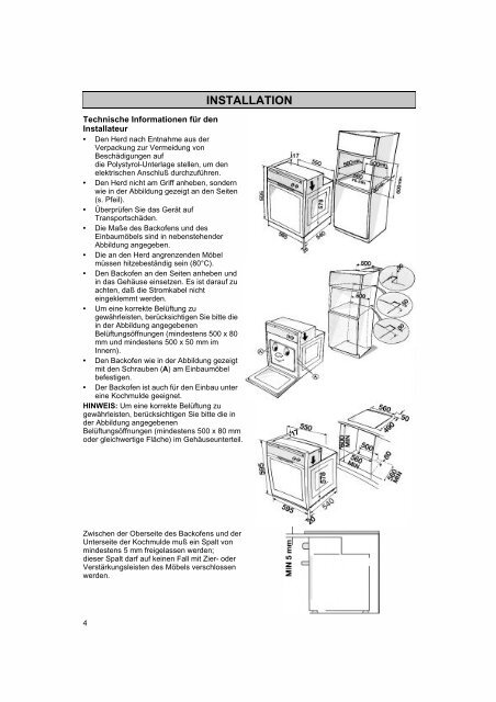 KitchenAid 345 271 10 - Oven - 345 271 10 - Oven DE (854144715000) Istruzioni per l'Uso