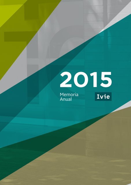 Memoria Anual Ivie 2015