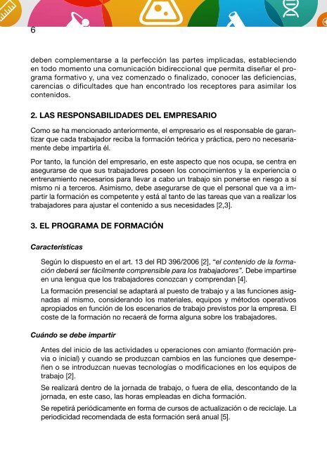 DE LOS TRABAJADORES CON RIESGO DE EXPOSICIÓN AL AMIANTO