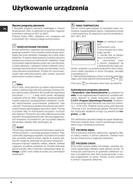 KitchenAid H 101.1 IX - Oven - H 101.1 IX - Oven PL (F042734) Istruzioni per l'Uso