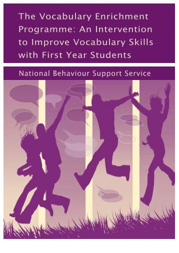 Programme An Intervention to Improve Vocabulary Skills with First Year Students