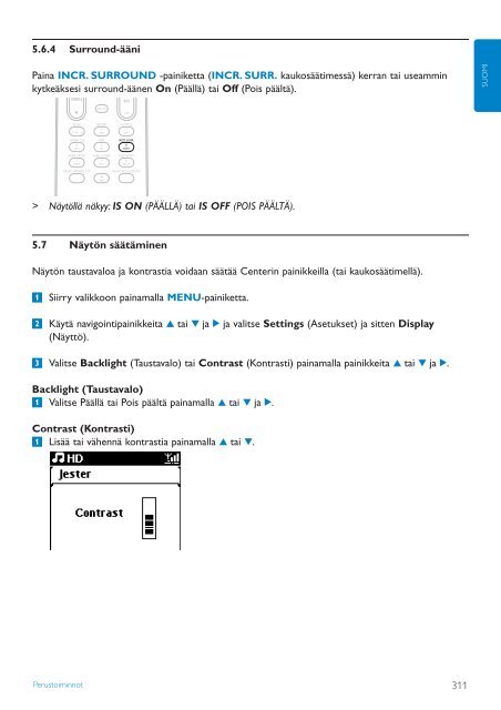 Philips Streamium Centre Streamium - Mode d&rsquo;emploi - FIN