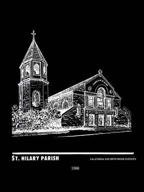 St Hilary Souvenir program 1986 IA