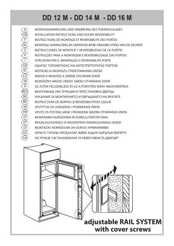 KitchenAid T 16 A2 D S/HA - Fridge/freezer combination - T 16 A2 D S/HA - Fridge/freezer combination ET (853903501510) Installazione