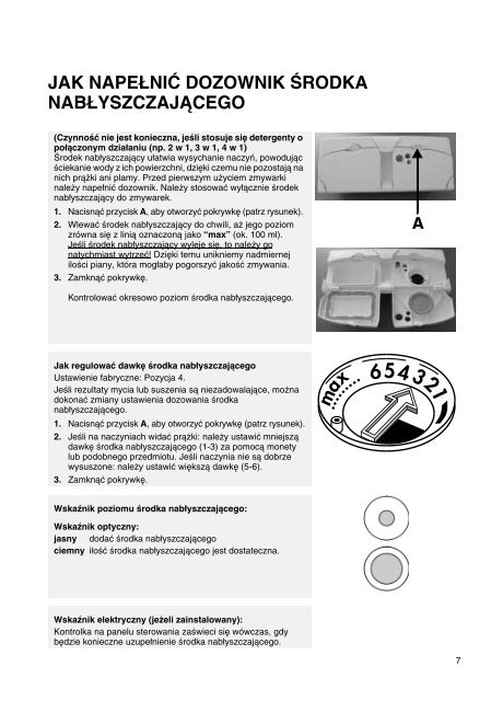 KitchenAid ZM 604 - Dishwasher - ZM 604 - Dishwasher PL (850875049000) Istruzioni per l'Uso