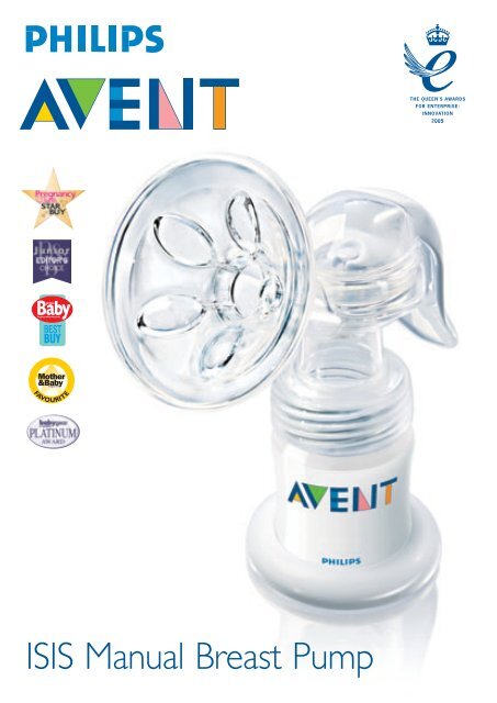 Notice d'utilisation - AVENT TIRE-LAIT MANUEL ISIS AVEC SYTEME DE