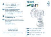 Philips Avent Tire-lait manuel - Mode dâemploi - POL